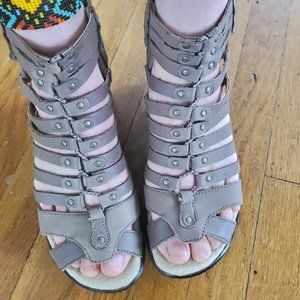 Strappy Platform Sandals